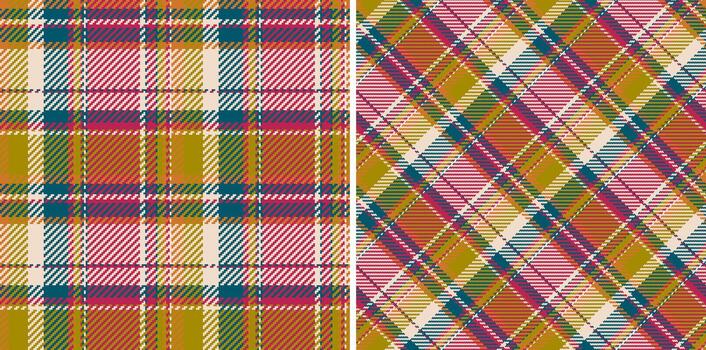 Warm, inviting plaid pattern, perfect for autumn designs and cozy themes. Versatile for textiles, backgrounds, and adding a touch of classic charm. vector