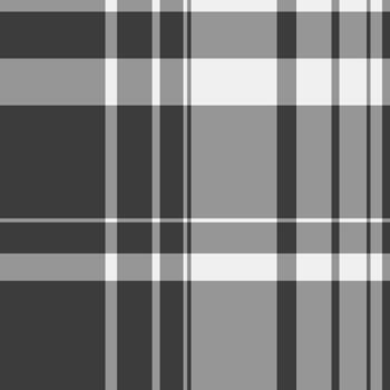 Modern monochrome plaid pattern. A versatile textile design with intersecting lines, great for backgrounds, textures, and contemporary designs, invoking simplicity. vector