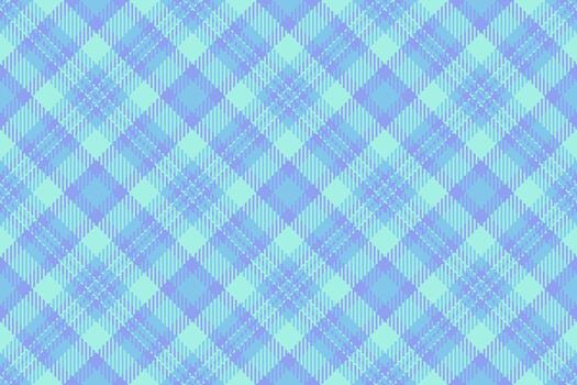 Soft, pastel plaid pattern in cool blue and teal hues. Ideal for backgrounds, textiles, and design projects needing a calming, classic touch. Versatile, elegant texture. vector