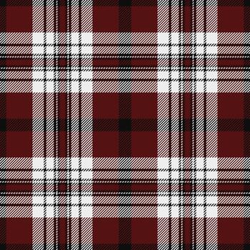Mockup seamless fabric textile, site tartan plaid check. Pink pattern background texture in red and white colors. vector