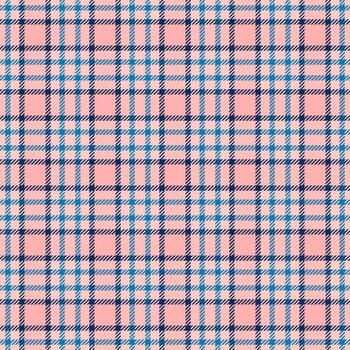 clásico tartán modelo en rosado y azul tonos versátil diseño para textiles, vestir, antecedentes, y creativo proyectos necesitando un eterno, a cuadros textura. vector