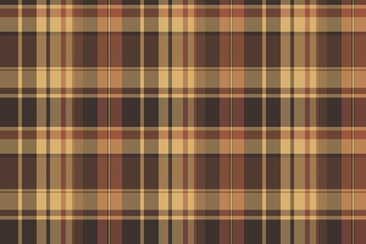 Classic checkered pattern with warm earthy tones. Perfect background for textile design, wrapping paper, or rusticthemed projects, evoking comfort and tradition. vector