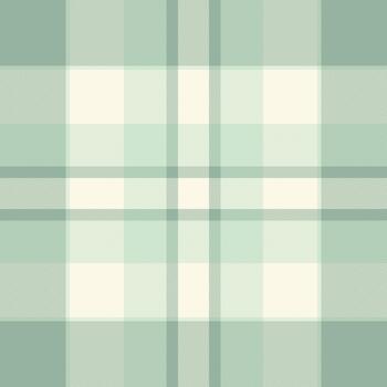Elegant plaid pattern in soft, muted green and cream tones. Ideal for backgrounds, textiles, crafts, and designs needing a classic, gentle touch. Versatile and timeless. vector