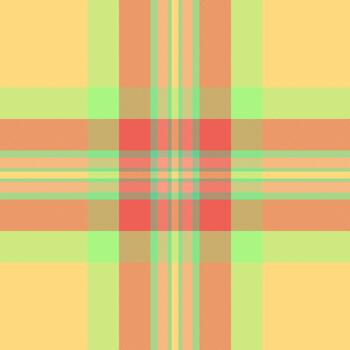 Soft pastel plaid pattern with intersecting stripes. Use for fabric design, backgrounds, textile or digital projects. Warm and comforting design element. vector