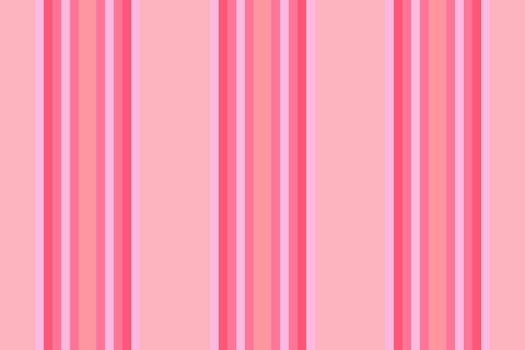 Idvertising pattern lines vertical, close up textile seamless fabric. Dront texture stripe background in red and light colors. vector