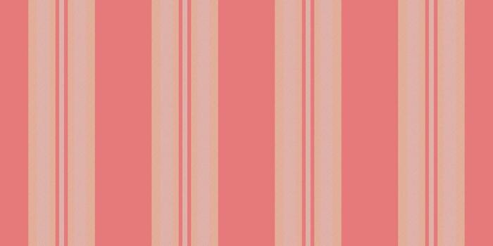 Sofa textile texture background, harmony lines stripe vertical. Cultural seamless fabric pattern in red and light colors. vector