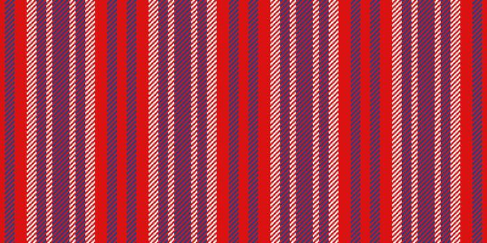 Sroduct fabric stripe, printing vertical background texture. Calentine lines textile seamless pattern in red and blue colors. vector