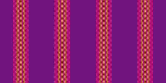 Vibrant vertical striped texture in hues of purple, pink and gold. Modern design, ideal for backgrounds, textiles, and graphic projects requiring a bold color scheme. vector