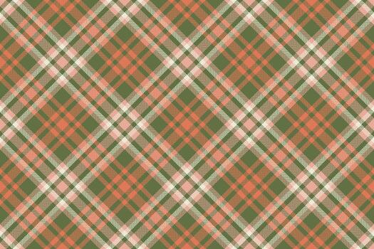 Designer pattern fabric background, old plaid textile . Vogue texture check tartan seamless in red and green colors. vector