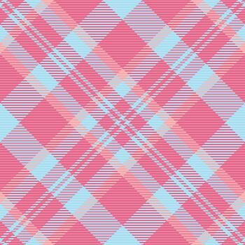 Sketch texture textile check, wear plaid fabric tartan. Creative background pattern seamless in red and light colors. vector