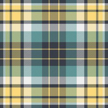 camino tartán cheque sin costura, rectángulo textura antecedentes tela. creación textil modelo tartán en pastel y ámbar colores. vector