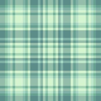 Tone background texture pattern, service fabric tartan. Open check plaid textile seamless in light and teal colors. vector