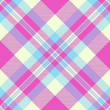 Cheerful pastel plaid pattern. Texture represents comfort and style. Ideal for textiles, backgrounds, or adding a touch of whimsy to any project. vector