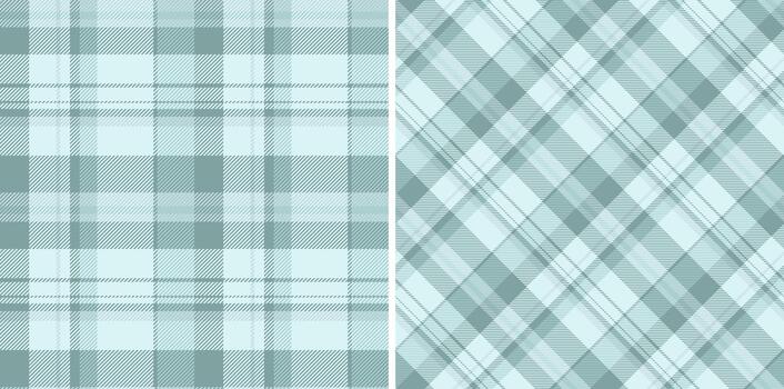 tartán antecedentes de textura sin costura tartán con un tela textil cheque modelo. conjunto en cielo colores de amplio cuadrícula papel. vector