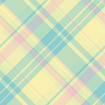 suave pastel tartán patrón, sin problemas embaldosado. calmante, sutil antecedentes para diseño, textil, o fondo de pantalla. versátil para primavera temas y creativo proyectos vector