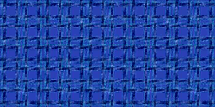 Rag texture seamless, menu tartan background fabric. Repetition pattern check plaid textile in blue and cyan colors. vector