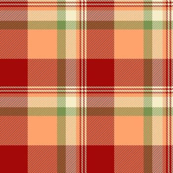 Classic plaid pattern, warm autumn colors. A timeless textile design for backgrounds, apparel, and crafts. Versatile for branding, web design, and print. vector