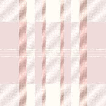Classic plaid pattern in soft rose and cream hues. Versatile for backgrounds, textiles, or designs needing a touch of traditional elegance. A calming, timeless texture. vector
