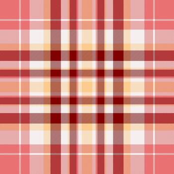 Warm plaid pattern with intersecting lines. Cozy texture for backgrounds, textiles, or festive designs. Classic, adaptable appealing. vector