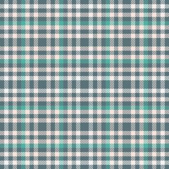 Image background check plaid, cloth textile pattern texture. Multi tartan fabric seamless in light and cyan colors. vector
