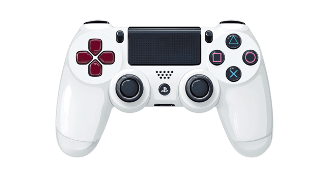 bianca gioco controllore con colorato pulsanti per gioco divertimento isolato su trasparente sfondo png