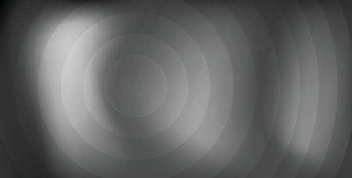 Abstract Concentric Circles Radial Blur Effect Monochromatic Background vector