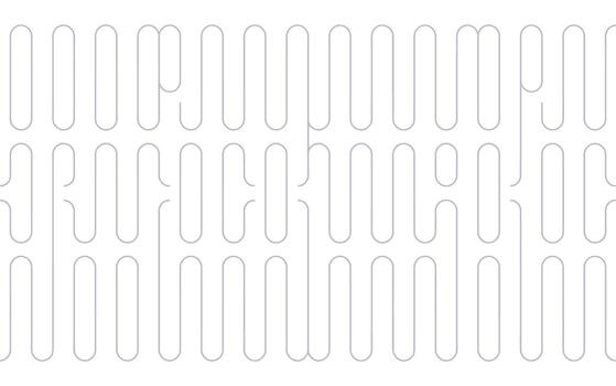 Abstract geometric pattern with interlocking curved lines vector