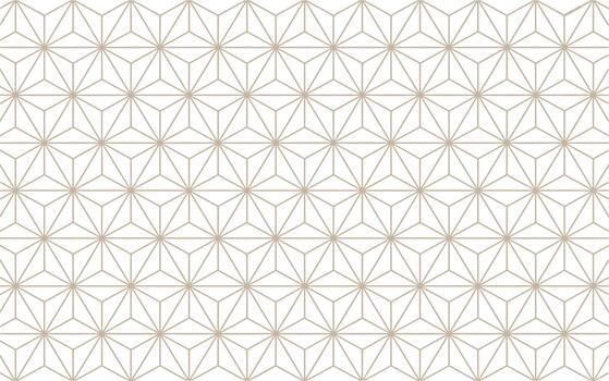 geométrico Starburst modelo con sutil beige y crema tonos vector