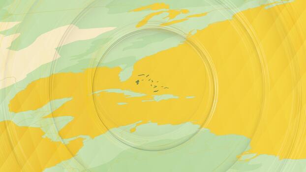 resumen mapa de el bahamas y rodeando regiones con circular patrones. vector