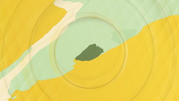 resumen mapa de Uruguay y rodeando regiones con circular patrones. vector