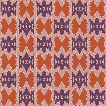 Abstract Retro Shapes Seamless Pattern vector