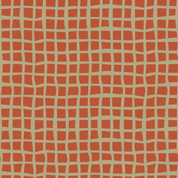 ondulado retro cuadrícula sin costura modelo vector