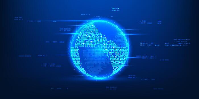 informática tecnología antecedentes demostración datos proceso mediante Internet redes, eficiente digital información fluir, nube establecido cálculo, y moderno conectividad sistema diseñado para rápido, estable vector