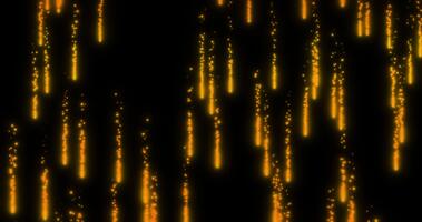 un' dinamico ruscello di raggiante particelle con sentieri immerge voi nel il atmosfera di digitale pioggia - spettacolare animazione per intro o visivo progetti. video