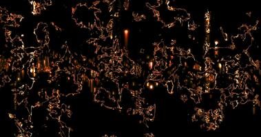 dynamisk abstrakt bakgrund med regnbågsskimrande vågor och geometrisk former. idealisk för presentationer, digital konst och händelse design.1111 video