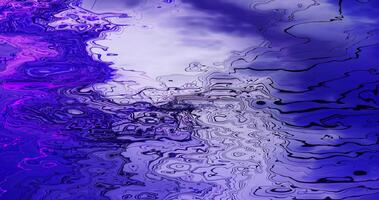 incandescente, senza intoppi fluente contorni creare un astratto carta geografica o biologico modello. senza soluzione di continuità looping animazione. il dinamico struttura con un' raggiante effetto crea un atmosfera di fantasia e magia.11111 video