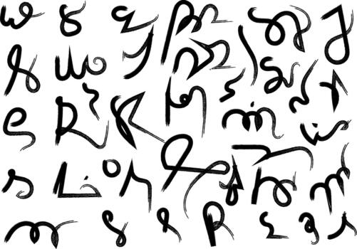 Dynamic abstract brush strokes and paint splash texture for creative design, artistic background. vector