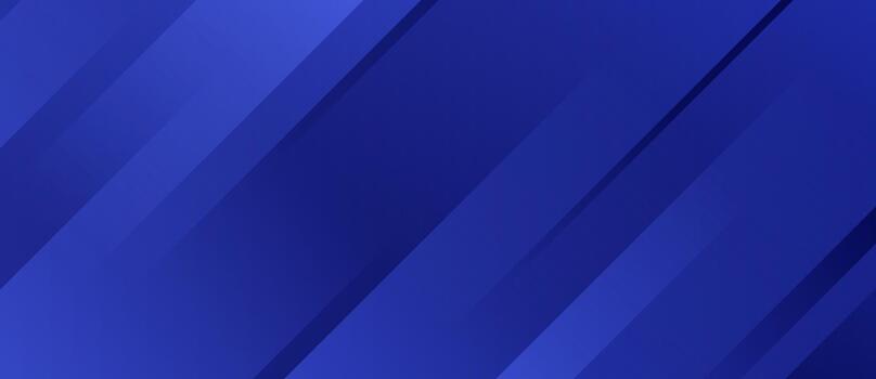 Abstract background with deep blue diagonal stripes and layered geometric shapes, offering a bold, modern, and dynamic visual design. vector