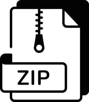 un línea estilo icono demostración Código Postal archivo vector