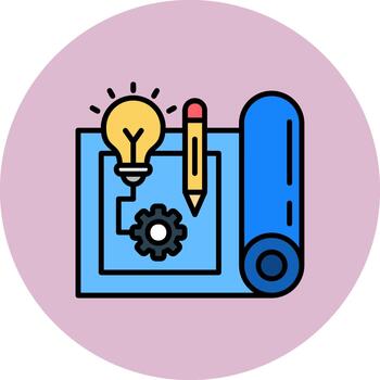 Blueprint Clear Layer Form vector