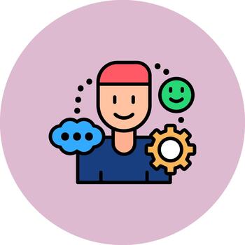 Cognitive Clear Layer Form vector