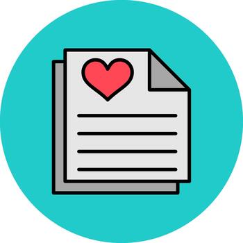 Sticky Note Elegant Curve Unit vector