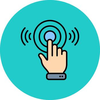 Touch Sensor Sharp Tone Unit vector