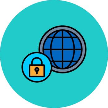 sitio web Fresco capa símbolo vector