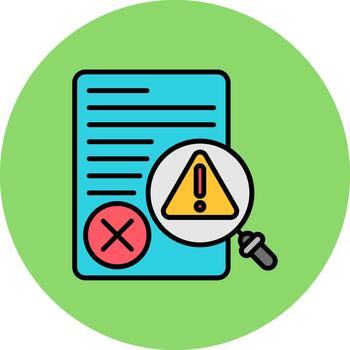 Assessment Thin Outline Feature vector