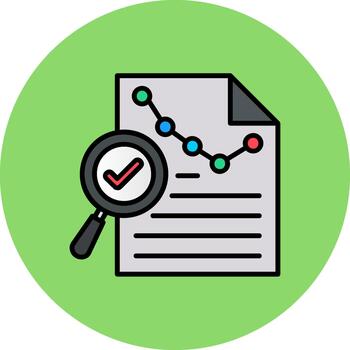 Data Strategy Neon Display Fragment vector