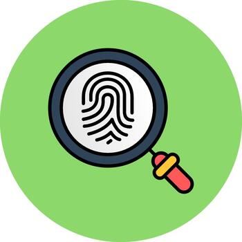 Fingerprint Scanning Gradient Motion Unit vector