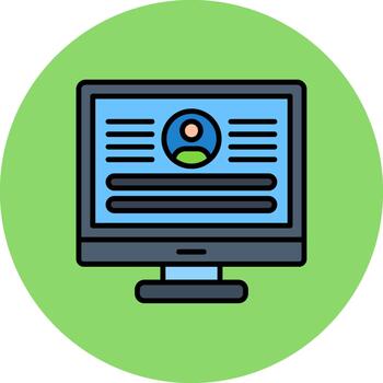 Iniciar sesión en ligero cuadrícula fragmento vector