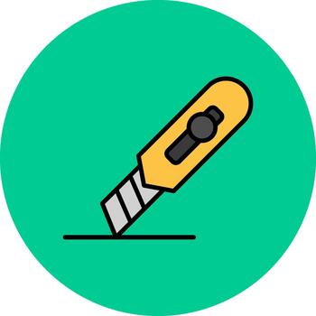 Cutter Artistic Grid Feature vector