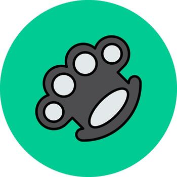 Knuckles Crisp Display Token vector